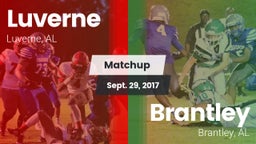 Matchup: Luverne vs. Brantley  2017