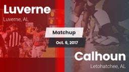 Matchup: Luverne vs. Calhoun  2017
