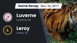 Recap: Luverne  vs. Leroy  2017