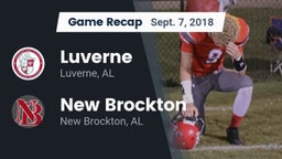 Recap: Luverne  vs. New Brockton  2018