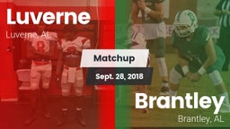 Matchup: Luverne vs. Brantley  2018