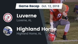 Recap: Luverne  vs. Highland Home  2018