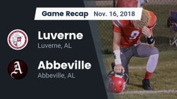 Recap: Luverne  vs. Abbeville  2018