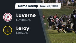 Recap: Luverne  vs. Leroy  2018