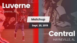 Matchup: Luverne vs. Central  2019