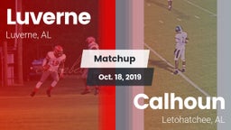Matchup: Luverne vs. Calhoun  2019