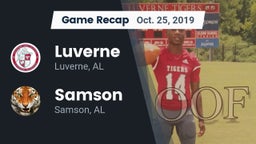 Recap: Luverne  vs. Samson  2019