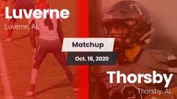 Matchup: Luverne vs. Thorsby  2020