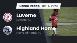 Recap: Luverne  vs. Highland Home  2023