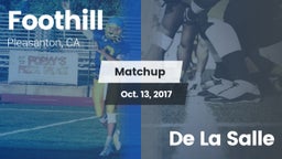 Matchup: Foothill vs. De La Salle 2016