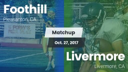 Matchup: Foothill vs. Livermore  2017