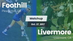 Matchup: Foothill vs. Livermore  2016