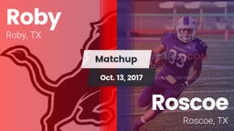 Matchup: Roby vs. Roscoe  2017