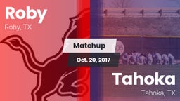 Matchup: Roby vs. Tahoka  2017