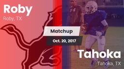 Matchup: Roby vs. Tahoka  2017