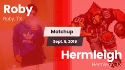 Matchup: Roby vs. Hermleigh  2019