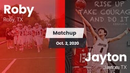 Matchup: Roby vs. Jayton  2020