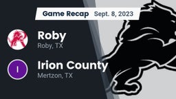 Recap: Roby  vs. Irion County  2023