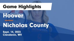 Hoover  vs Nicholas County Game Highlights - Sept. 14, 2023