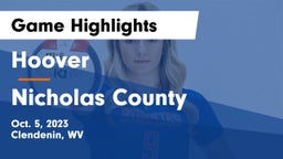 Hoover  vs Nicholas County  Game Highlights - Oct. 5, 2023