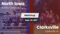 Matchup: North Iowa vs. Clarksville  2017