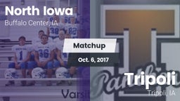 Matchup: North Iowa vs. Tripoli  2017