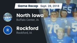 Recap: North Iowa  vs. Rockford  2018