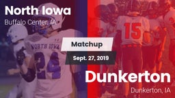 Matchup: North Iowa vs. Dunkerton  2019