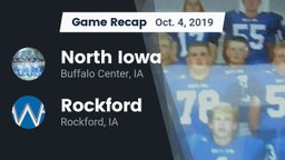 Recap: North Iowa  vs. Rockford  2019