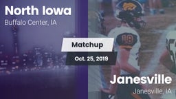 Matchup: North Iowa vs. Janesville  2019
