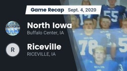 Recap: North Iowa  vs. Riceville  2020