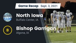Recap: North Iowa  vs. Bishop Garrigan  2021