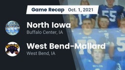 Recap: North Iowa  vs. West Bend-Mallard  2021