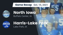Recap: North Iowa  vs. Harris-Lake Park  2021