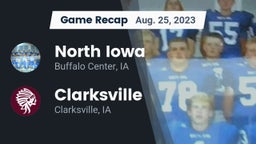 Recap: North Iowa  vs. Clarksville  2023