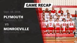 Recap: Plymouth  vs. Monroeville  2016