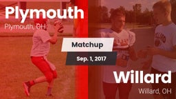 Matchup: Plymouth vs. Willard  2017