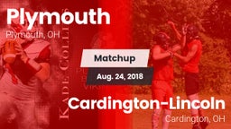 Matchup: Plymouth vs. Cardington-Lincoln  2018