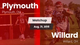 Matchup: Plymouth vs. Willard  2018