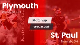 Matchup: Plymouth vs. St. Paul  2018