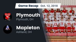 Recap: Plymouth  vs. Mapleton  2018