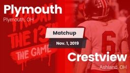 Matchup: Plymouth vs. Crestview  2019