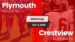 Matchup: Plymouth vs. Crestview  2020