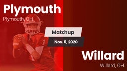 Matchup: Plymouth vs. Willard  2020