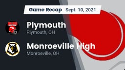 Recap: Plymouth  vs. Monroeville High 2021