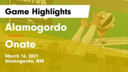 Alamogordo  vs Onate  Game Highlights - March 16, 2021