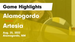 Alamogordo  vs Artesia  Game Highlights - Aug. 25, 2022