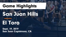 San Juan Hills  vs El Toro Game Highlights - Sept. 19, 2019