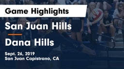 San Juan Hills  vs Dana Hills Game Highlights - Sept. 26, 2019