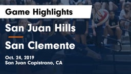 San Juan Hills  vs San Clemente  Game Highlights - Oct. 24, 2019